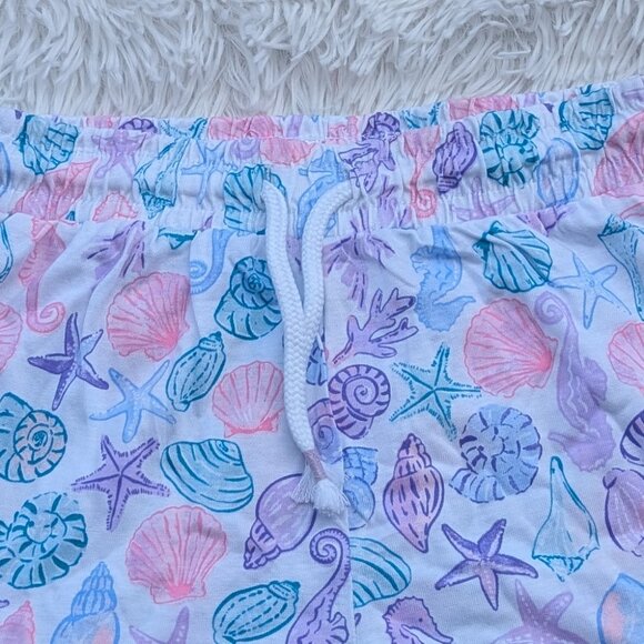 ANKO's Playful Ocean Adventure Elastic Waist Shorts Dive into Summer Vibes NWOT - Picture 8 of 9